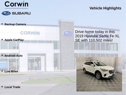 Used 2019 Hyundai Santa Fe XL SE FWD image 6