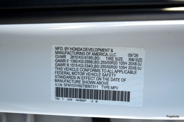New 2026 Honda Pilot Black Edition image 21