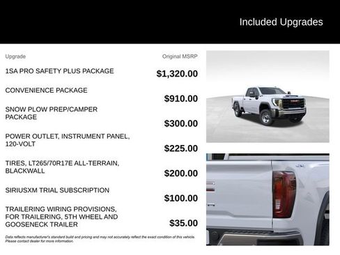 New 2025 GMC Sierra 2500 Pro w/ 1SA Pro Safety Plus Package image 5