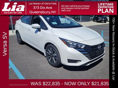 New 2025 Nissan Versa SV w/ Trunk Package