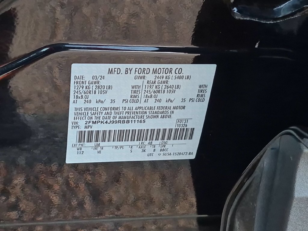 Certified 2024 Ford Edge SEL w/ Convenience Package AWD/4WD image 31