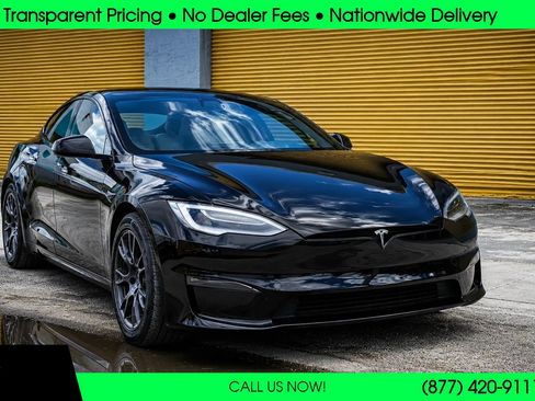 Used 2021 Tesla Model S Plaid AWD/4WD image 8
