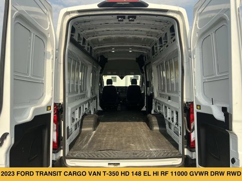 Used 2023 Ford Transit 350 148 High Roof Extended DRW RWD image 10