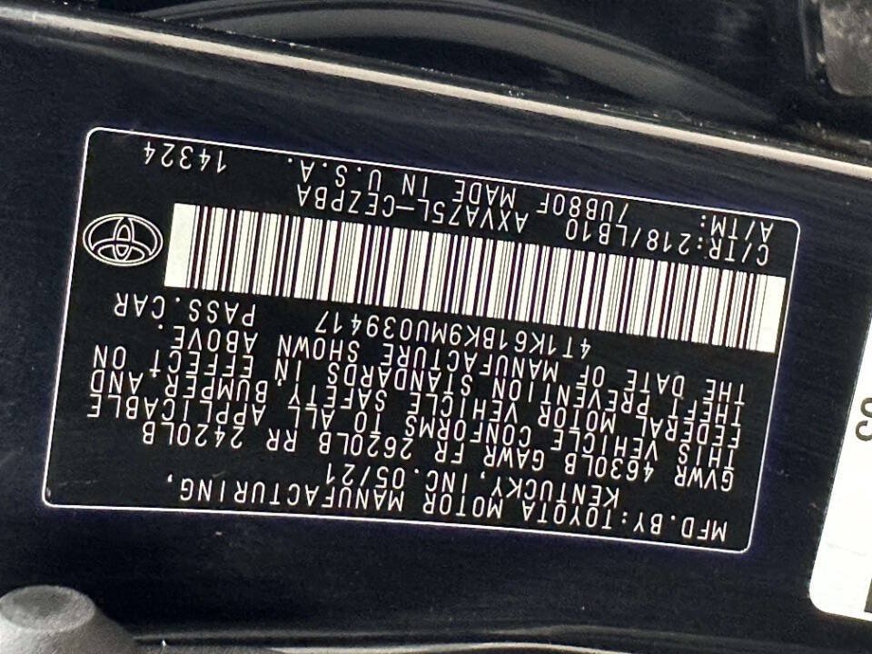 Used 2021 Toyota Camry XSE w/ TRD Appearance Package (TMS) AWD/4WD image 23