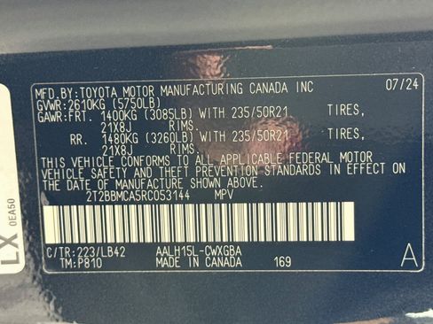Used 2024 Lexus RX 350 w/ Convenience Package AWD/4WD image 32