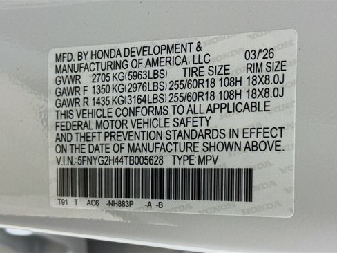 New 2026 Honda Pilot EX-L image 40