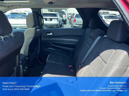 Used 2022 Dodge Durango SXT w/ Trailer Tow Group IV AWD/4WD image 16