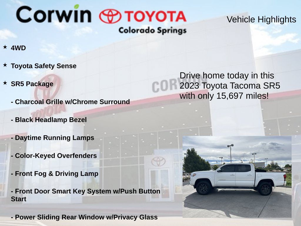 Used 2023 Toyota Tacoma SR5 AWD/4WD image 6