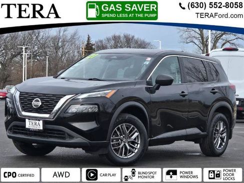 Used 2021 Nissan Rogue S AWD/4WD image 1