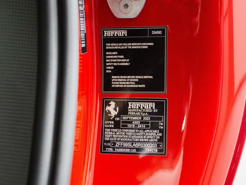 Certified 2024 Ferrari 296 GTB RWD image 53
