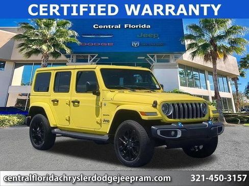 Certified 2024 Jeep Wrangler Unlimited Sahara w/ Safety Group AWD/4WD image 1