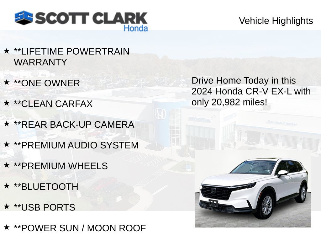 Used 2024 Honda CR-V EX-L image 11