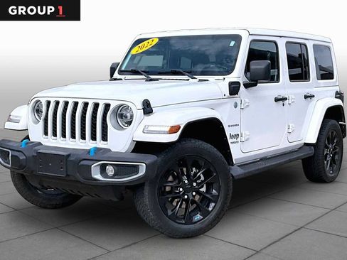 Used 2022 Jeep Wrangler Unlimited Sahara w/ Cold Weather Group AWD/4WD image 1