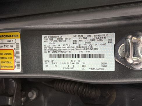 Used 2024 Ford Ranger Raptor AWD/4WD image 24