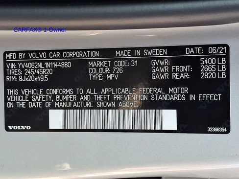 Used 2022 Volvo V90 B6 Cross Country w/ Advanced Package image 27