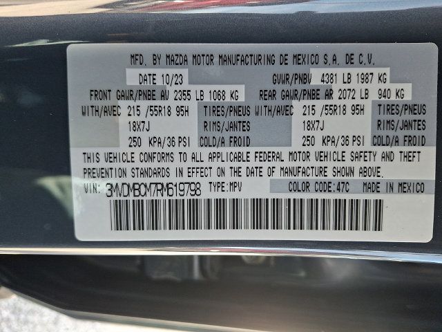 Certified 2024 MAZDA CX-30 AWD 2.5 S w/ Preferred Package image 26