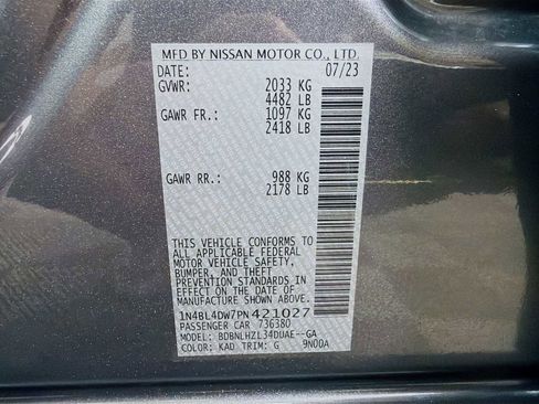 Certified 2023 Nissan Altima 2.5 SV w/ SV Premium Package AWD/4WD image 29