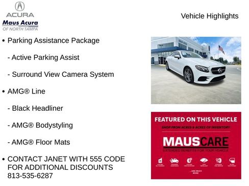 Used 2020 Mercedes-Benz E 450 4MATIC Coupe image 8