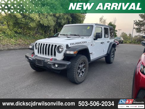 Used 2021 Jeep Wrangler Unlimited Rubicon AWD/4WD image 1
