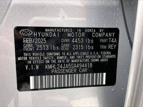 New 2025 Hyundai Sonata SE image 32