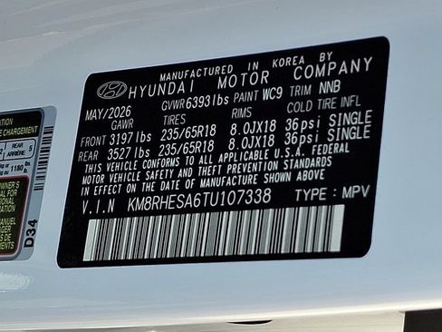 New 2026 Hyundai Palisade SEL Premium AWD/4WD image 12