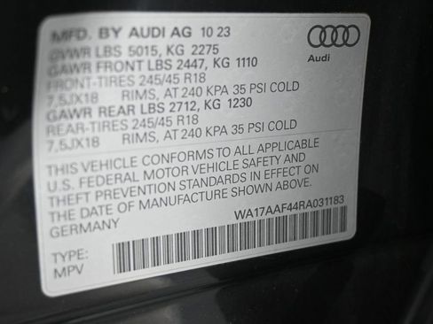 Used 2024 Audi A4 2.0T allroad Premium w/ Convenience Package AWD/4WD image 9