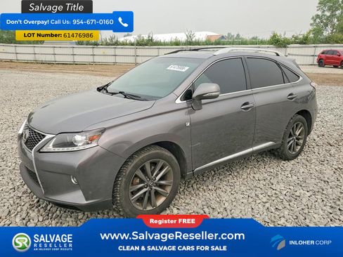 Used 2015 Lexus RX 350 F Sport w/ Navigation Package AWD/4WD image 1