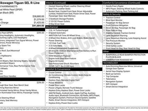 Certified 2024 Volkswagen Tiguan SEL R-Line AWD/4WD image 14