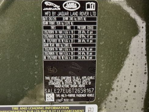 New 2026 Land Rover Defender 110 X-Dynamic SE AWD/4WD image 34