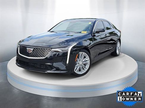 Certified 2022 Cadillac CT4 Premium Luxury RWD image 1