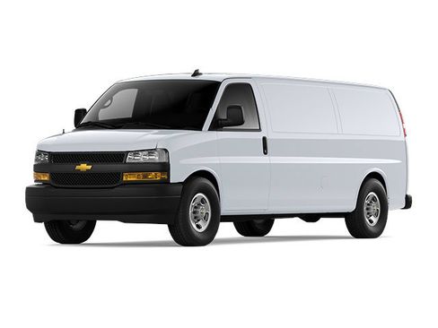 New 2025 Chevrolet Express 3500 Extended w/ Driver Convenience Package RWD image 1