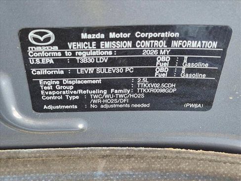 Certified 2026 MAZDA MAZDA3 Carbon AWD/4WD image 13