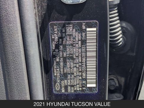 Used 2021 Hyundai Tucson Value FWD image 25