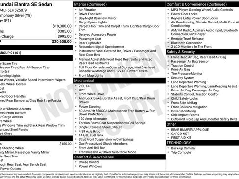 Used 2020 Hyundai Elantra SE image 28