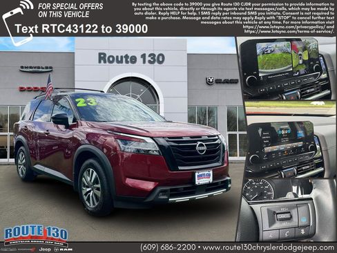 Used 2023 Nissan Pathfinder SL w/ Black Appearance Package AWD/4WD image 1