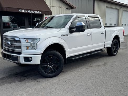 Used 2016 Ford F150 Platinum w/ Technology Package image 1