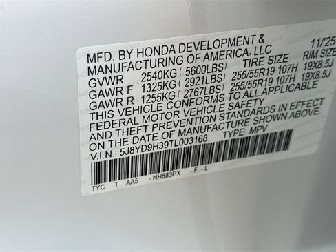 New 2026 Acura MDX Base image 23