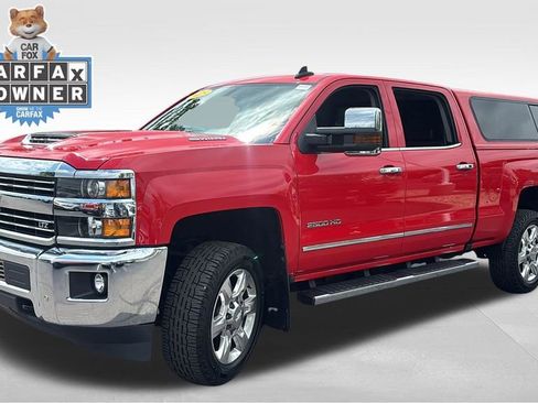 Used 2018 Chevrolet Silverado 2500 LTZ w/ Duramax Plus Package AWD/4WD image 3