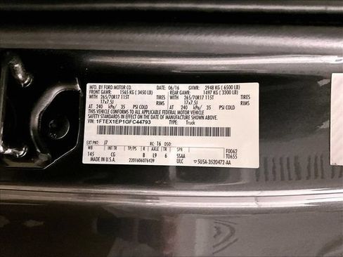 Used 2016 Ford F150 XL w/ Equipment Group 101A Mid AWD/4WD image 33