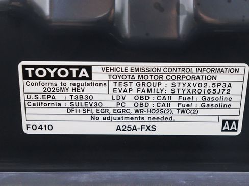 Certified 2025 Toyota Camry SE FWD image 30
