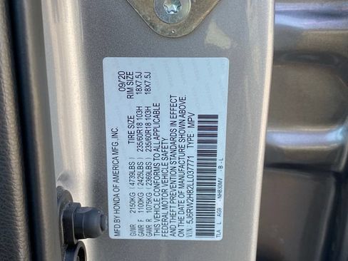 Used 2020 Honda CR-V EX-L image 14