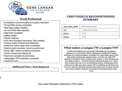 Certified 2022 Volkswagen Passat 2.0T R-Line FWD image 1