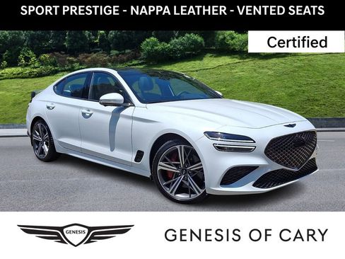 Certified 2025 Genesis G70 3.3T Advanced w/ Sport Prestige Package image 1