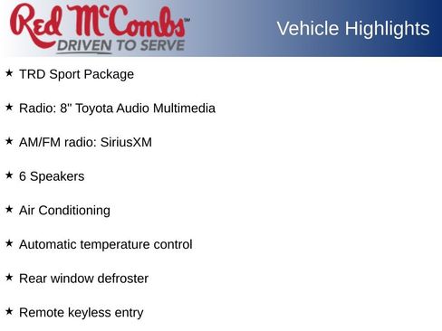 Used 2024 Toyota Tacoma TRD Sport RWD image 3