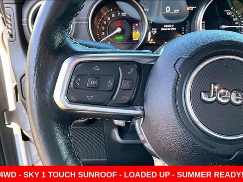 Used 2023 Jeep Wrangler Unlimited Sahara w/ Cold Weather Group AWD/4WD image 11