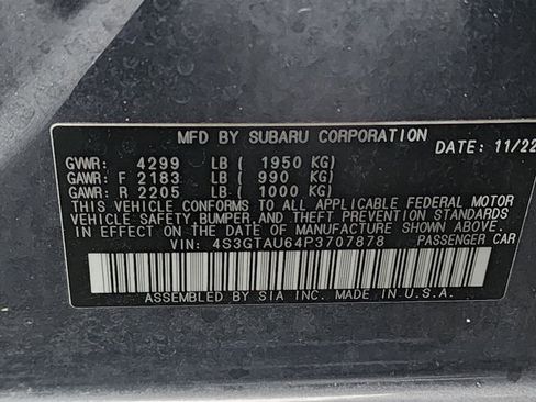 Certified 2023 Subaru Impreza 2.0i Limited image 38