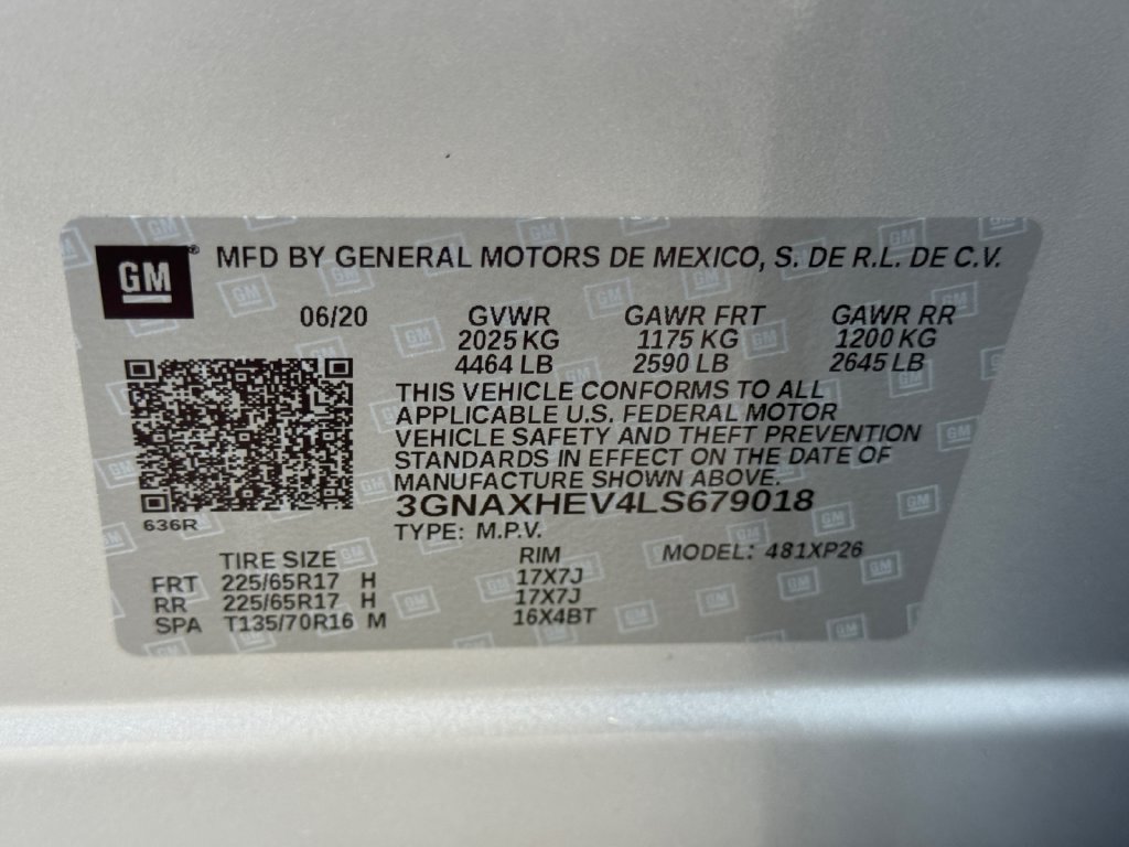 Used 2020 Chevrolet Equinox LS FWD image 25