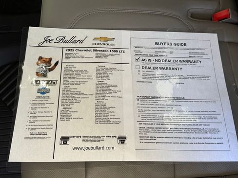 Used 2025 Chevrolet Silverado 1500 LTZ w/ LTZ Premium Package image 39