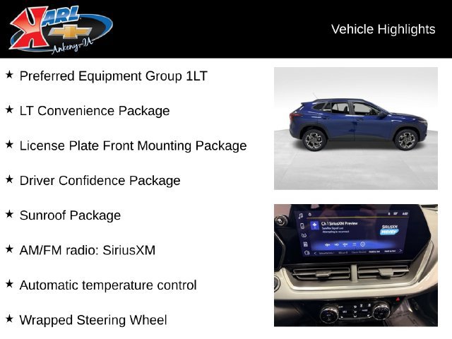 Certified 2024 Chevrolet Trax LT w/ Sunroof Package FWD image 2