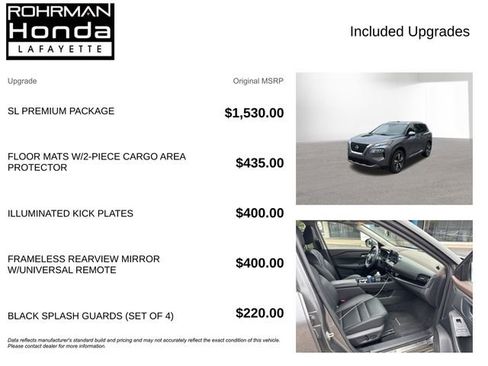 Used 2023 Nissan Rogue SL w/ SL Premium Package AWD/4WD image 4